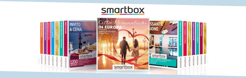 Cofanetti Smartbox con sconto di 10 euro