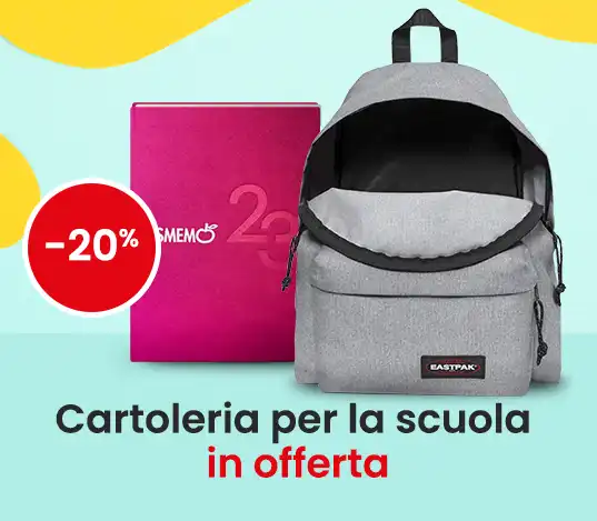 Cartoleria per la scuola -20%