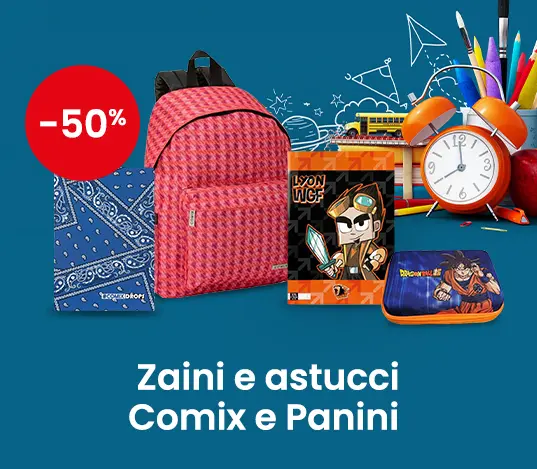 Comix e Panini -50% 