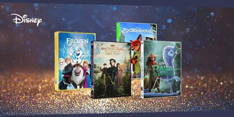 Film e cartoni Disney, in DVD e Blu-ray, a un prezzo eccezionale: solo 9,99  euro!
