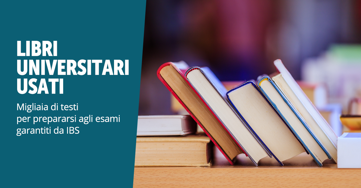 Libri e test universitari usati