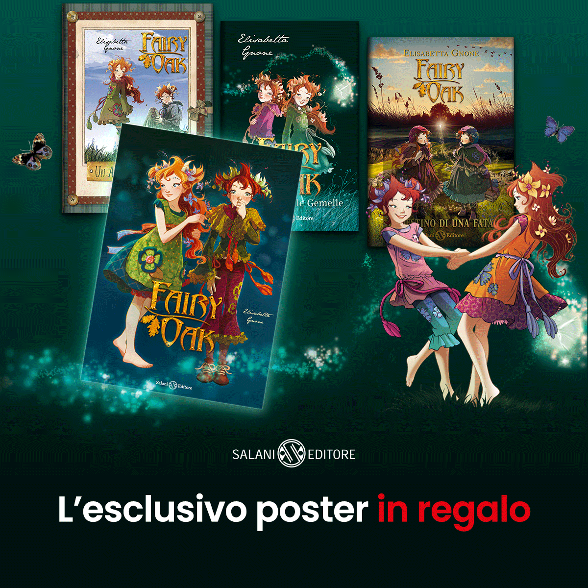 Il poster in regalo con i libri di Fairy Oak