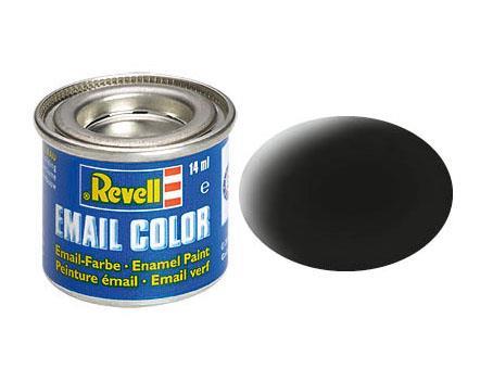 Vernice A Smalto Revell Email Color Black Mat (32108) - 2