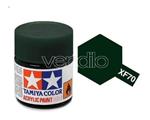 Mini Xf-70 Dark Green 2 Jun Colore Acrylic per Modellismo Tamiya