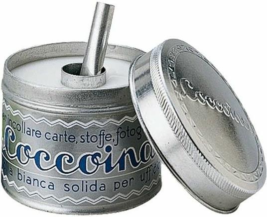 Colla in barattolo alluminio Coccoina art. 603 - 125 gr.