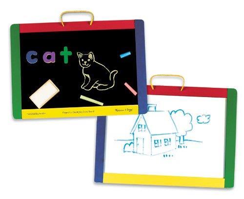Magnetic Chalkboard and Dry-Erase Board lavagnetta e taccuino per bambini - 3