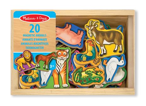Wooden Animal Magnets - 6