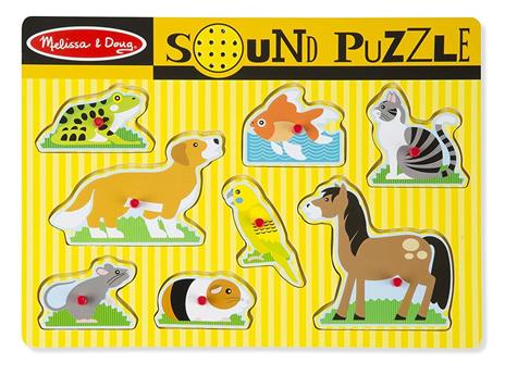 Sound Puzzle Pets Puzzle con formine 8 pezzo(i) - 8