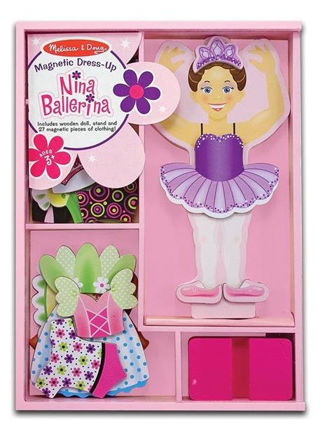 Nina Ballerina Magnetic Dress-Up Set - 8