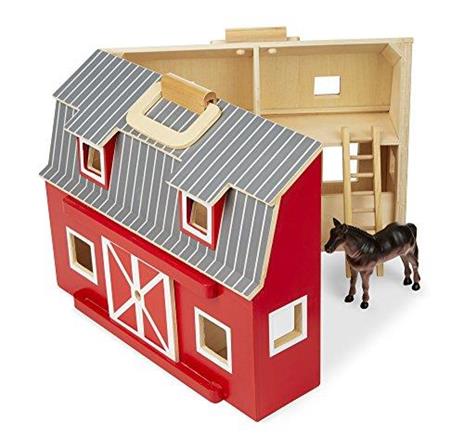 Wooden Fold & Go Barn - 5