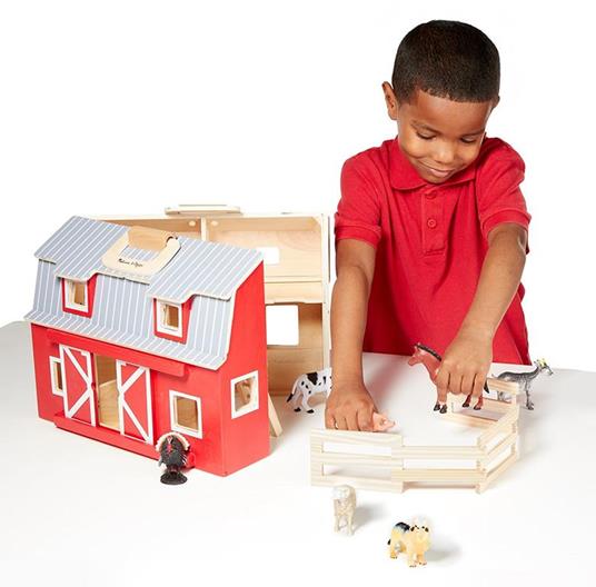 Wooden Fold & Go Barn - 13