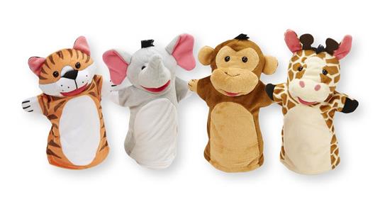 Zoo Friends Hand Puppets