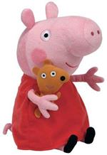 Peluche Peppa Pig Vestito Rosso