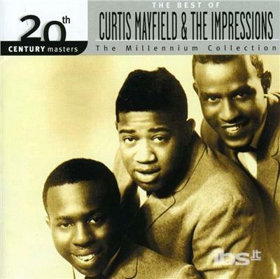 20th Century Masters - CD Audio di Curtis Mayfield,Impressions