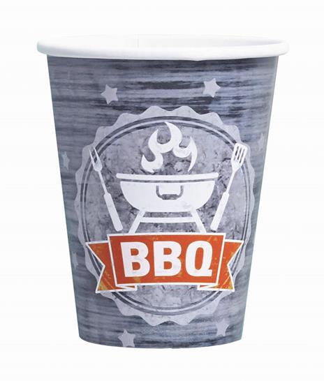 Amscan: 8 Cups Bbq Party, 266 Ml - 2