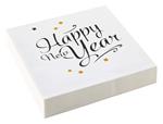 Amscan: Happy New Year 33 x 33 cm 20 Pcs (Napkins / Tovaglioli)