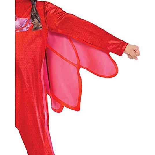 amscan- PJMASQUES Costume Pj Mask Owlette (7-8 Anni), Multicolore, 7, 7AM9902950 - 4