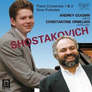Concerti per pianoforte n.1, n.2 - CD Audio di Dmitri Shostakovich,Constantine Orbelian,Andrei Gugnin