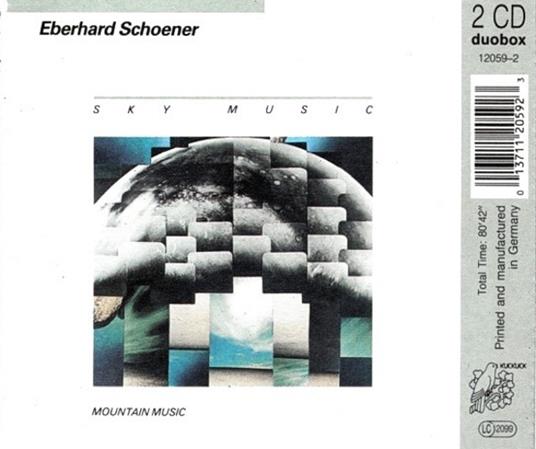 Meditation.sky Music - CD Audio di Eberhard Schoener