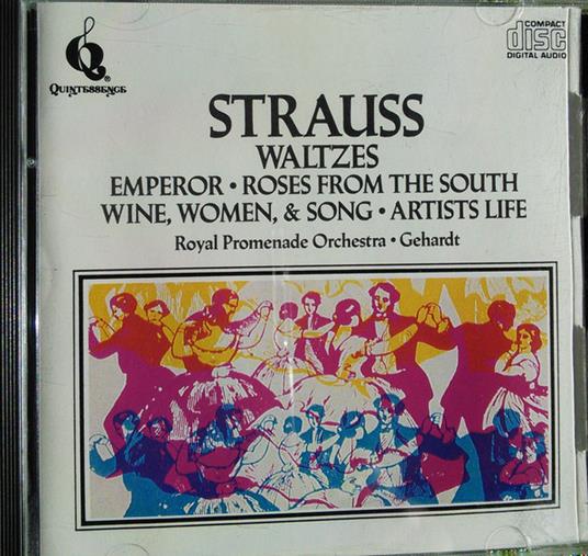 Waltzes - CD Audio di Johann Strauss