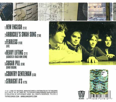 New English Ep - CD Audio Singolo di Ambulance Ltd - 2