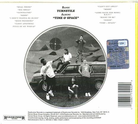 Time & Space - CD Audio di Turnstile - 2