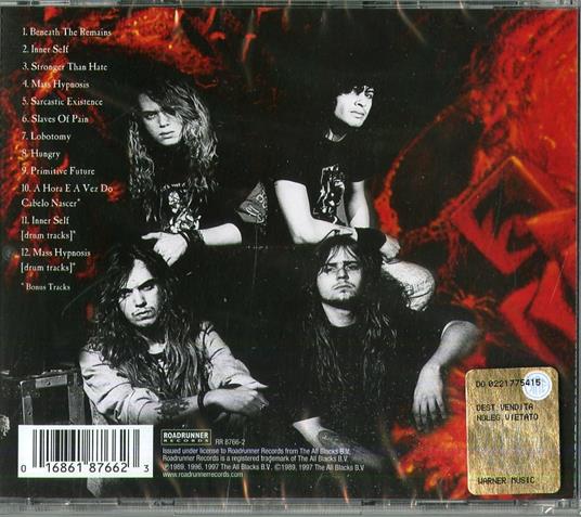 Beneath the Remains (Reissue) - CD Audio di Sepultura - 2