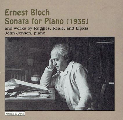 Sonata per piano (1935) - CD Audio di Ernest Bloch