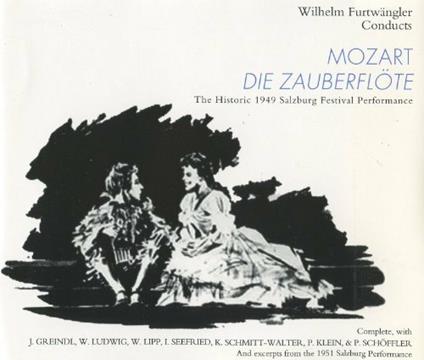 Il Flauto Magico - CD Audio di Wolfgang Amadeus Mozart,Wilhelm Furtwängler