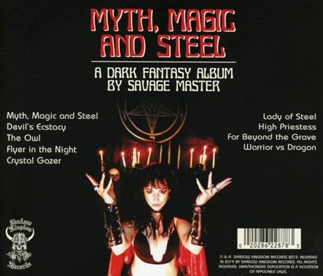 Myth, Magic and Steel - CD Audio di Savage Master - 2