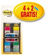 Segnapagina Post-itÂ® 680 + Post-itÂ® Mini 684 Freccia – PROMO PACK 4+2 – 680-P6