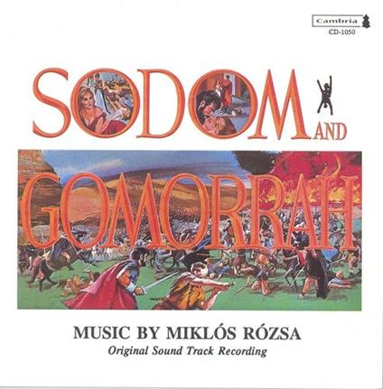 Sodom & Gomarrah - CD Audio di Miklos Rozsa