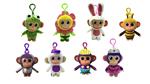 Wonderpark. Chimpanzombie Peluche 8 Cm Con Clip On