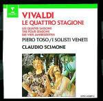 Le quattro stagioni - CD Audio di Antonio Vivaldi,Claudio Scimone,Solisti Veneti,Piero Toso