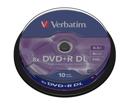 DVD-RW Verbatim DVD 8.5Gb (10 Pezzi) - Verbatim - TV e Home Cinema, Audio e  Hi-Fi | IBS