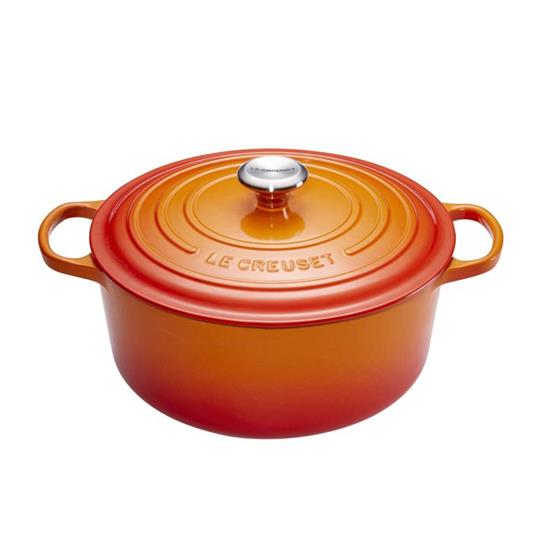 Le Creuset Pentola ghisa rotonda arancio Evolution 20cm - Le Creuset - Casa  e Cucina | IBS