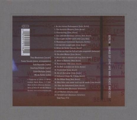 Berlin - CD Audio di Fumio Yasuda,Theo Bleckmann - 2