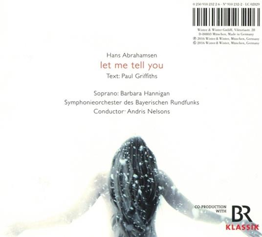Let Me Tell You - CD Audio di Hans Abrahamsen - 2