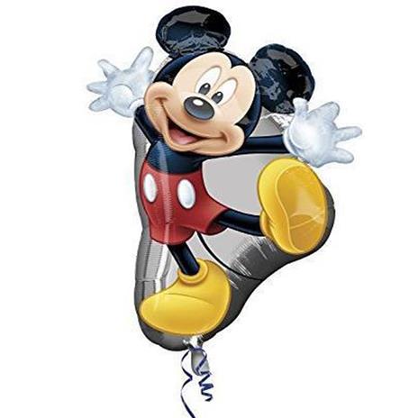 Mickey. Palloncino Sagomato Mylar Full Body - 2