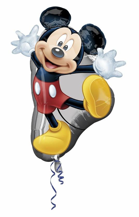 Mickey. Palloncino Sagomato Mylar Full Body - 3