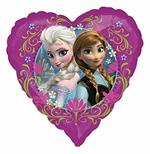 Frozen. Palloncino Mylar Cuore 45Cm