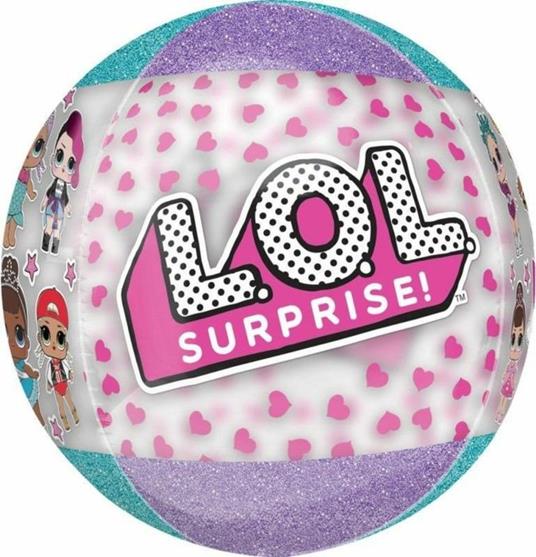 L.O.L. Surprise Orbz Foil Balloon G40 Packaged 41 Cm