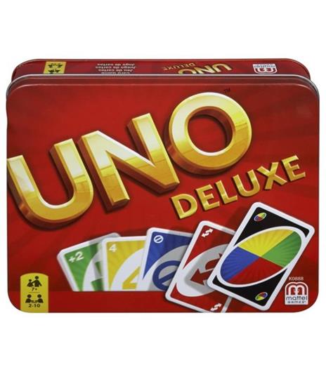 UNO Gioco di Carte Deluxe. Mattel (K0888) - 2