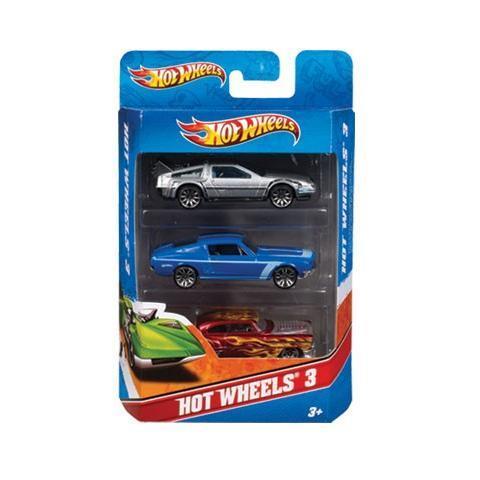 Hot Wheels- Pack con 3 macchinine, veicoli con dettagli realistici, per  bambini 3+anni