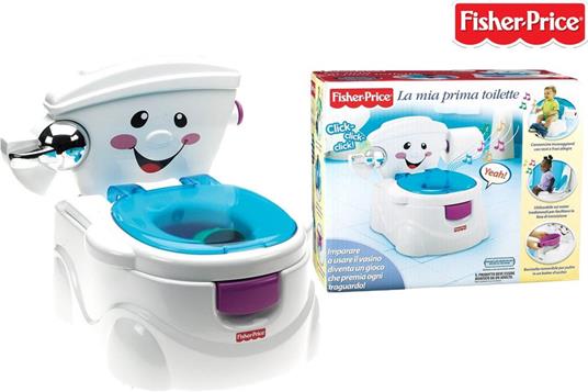 Fisher-Price La Mia Prima Toilette, per Bambini 18+ Mesi. Mattel (P4328) -  Fisher Price - Giochi interattivi - Giocattoli | IBS