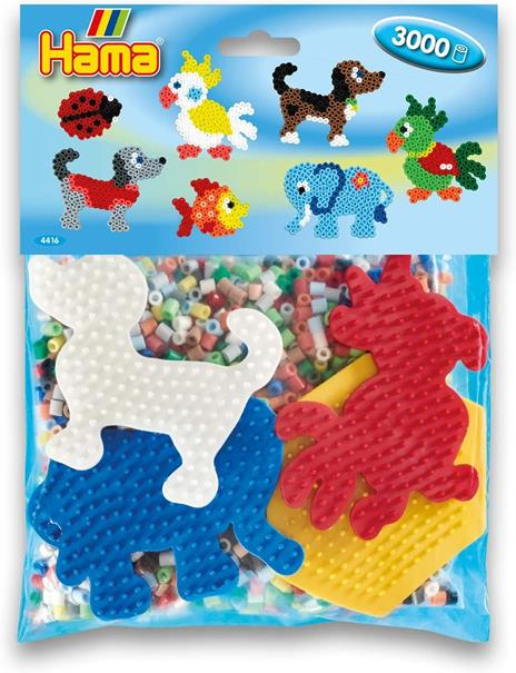 Hama Perle Da Stiro 3000 Pz Animali