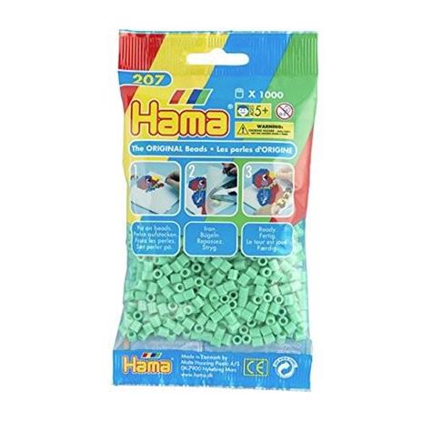 Perline bustina 1000 hama verde chiaro