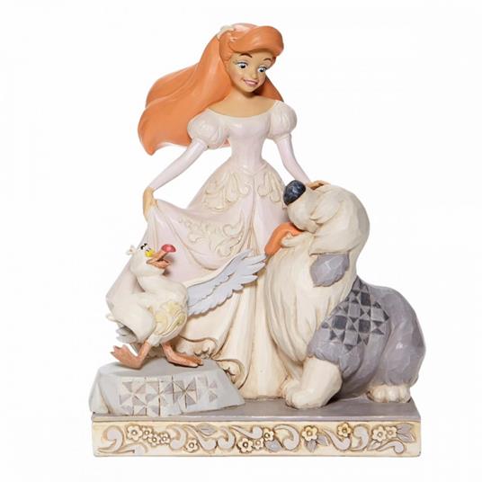 Disney La Sirenetta Ariel Bosco Bianco Figura