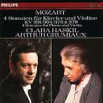 Sonate per violino e pianoforte K378, K304, K376, K301 - CD Audio di Wolfgang Amadeus Mozart,Arthur Grumiaux,Clara Haskil