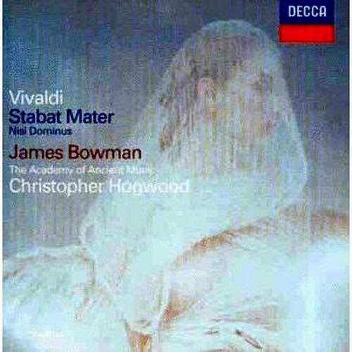 Stabat Mater - Nisi Dominus - CD Audio di Antonio Vivaldi,Christopher Hogwood,Academy of Ancient Music,James Bowman